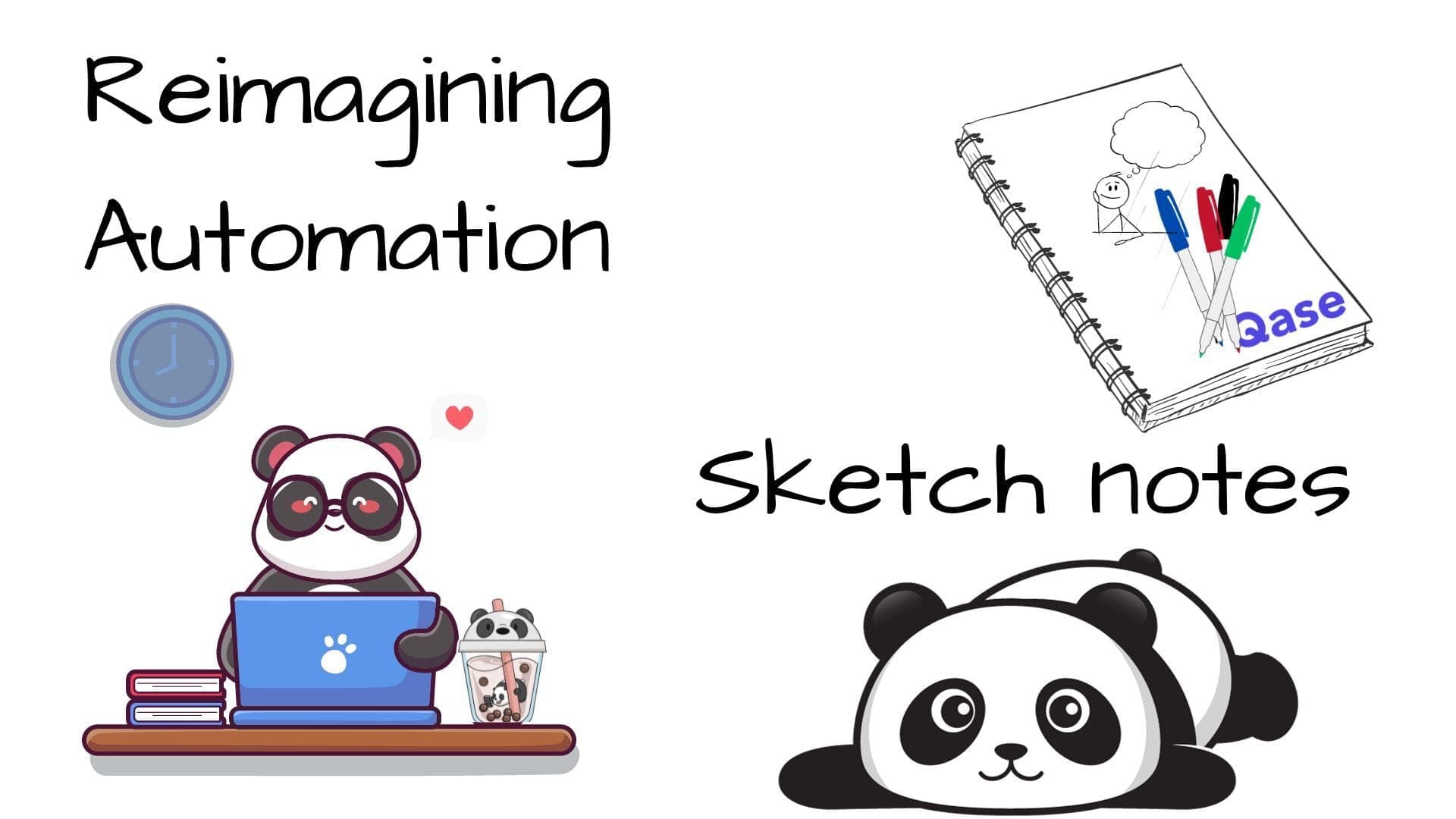 Automation will not replace us: sketch notes
